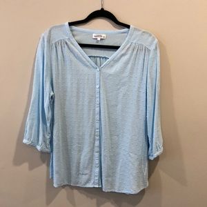 Swiss dot blouse / top